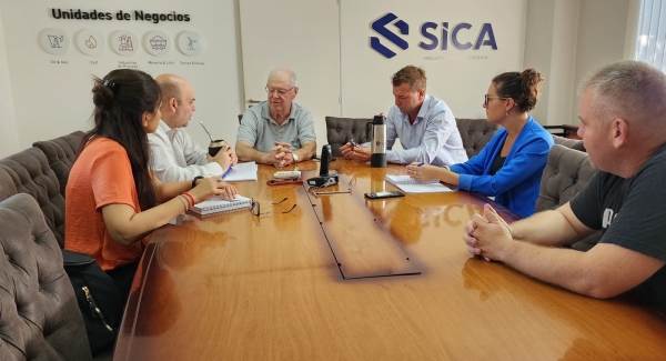 El Intendente Rodrigo Müller se reunió con personal dirigente de metalúrgica SICA